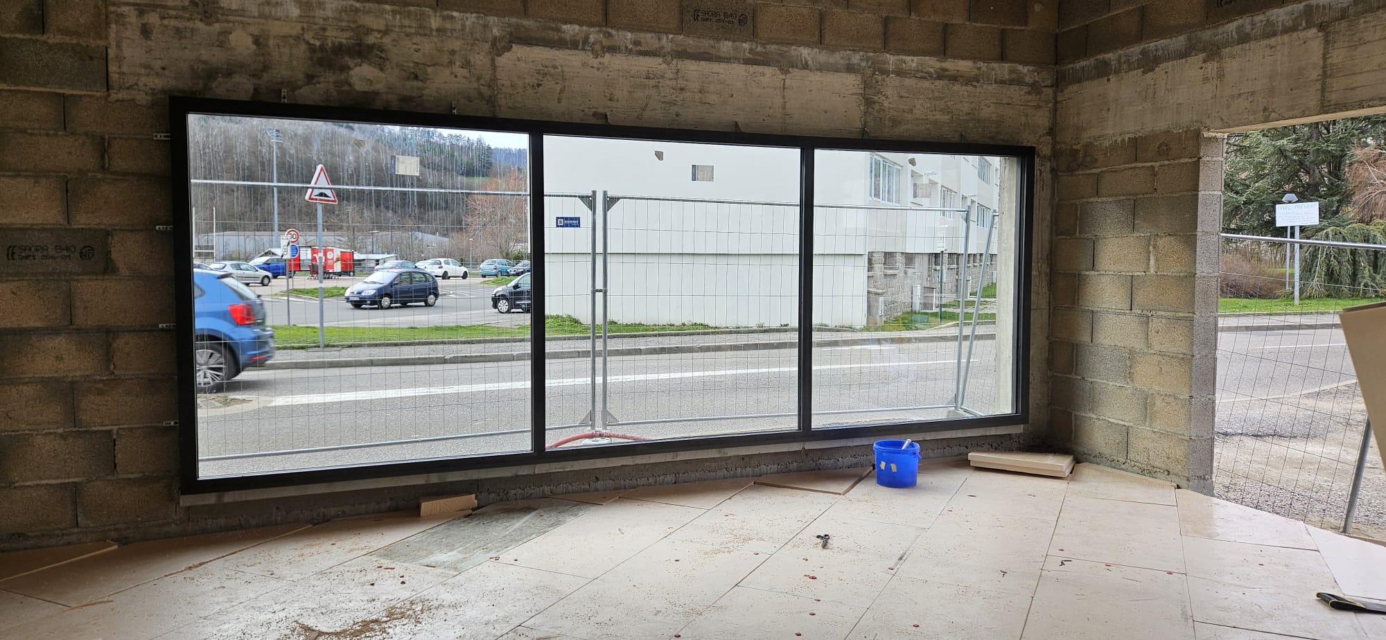 Menuiserie aluminium Sorbier — résultat final par SPMC Menuiserie